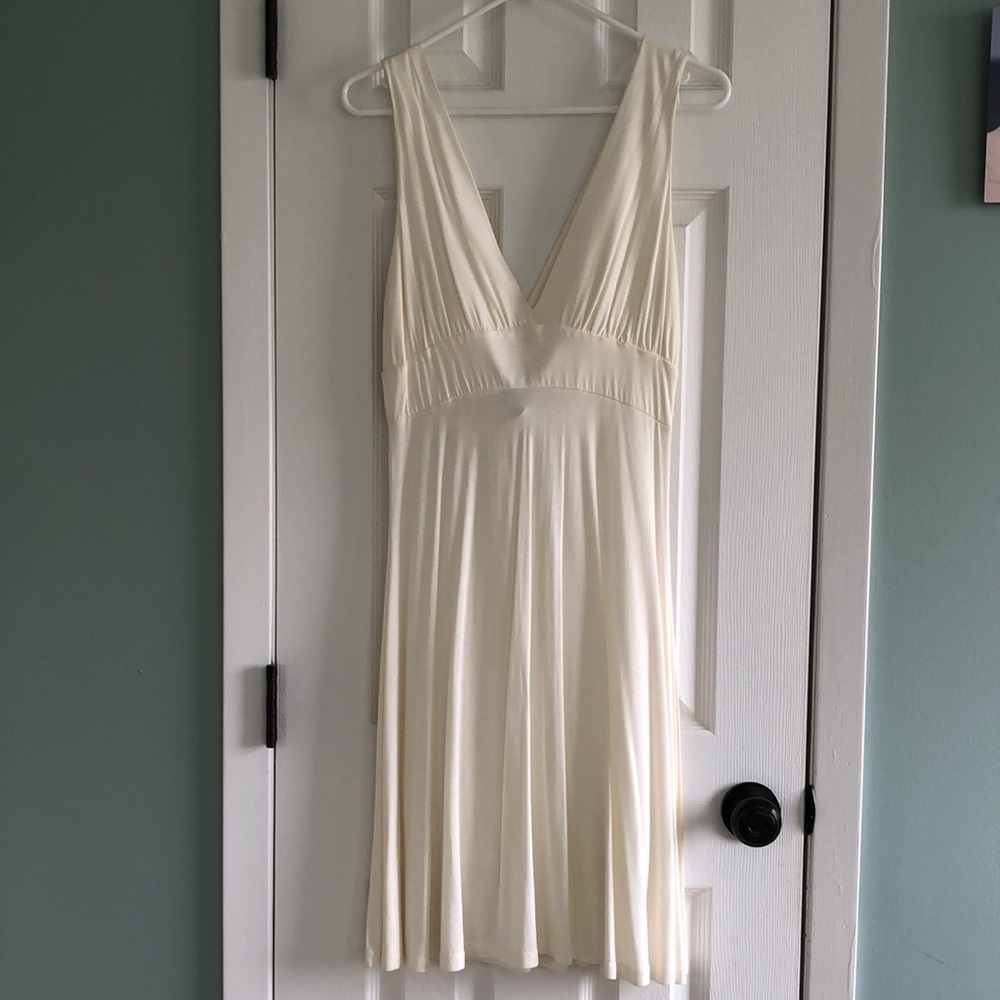 Soft Cream Summer Sundress